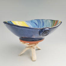 Load image into Gallery viewer, Blue &amp; yellow bowl of the winds
