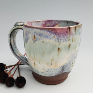 Creamy Mug- Pistachio, Periwinkle & Pink