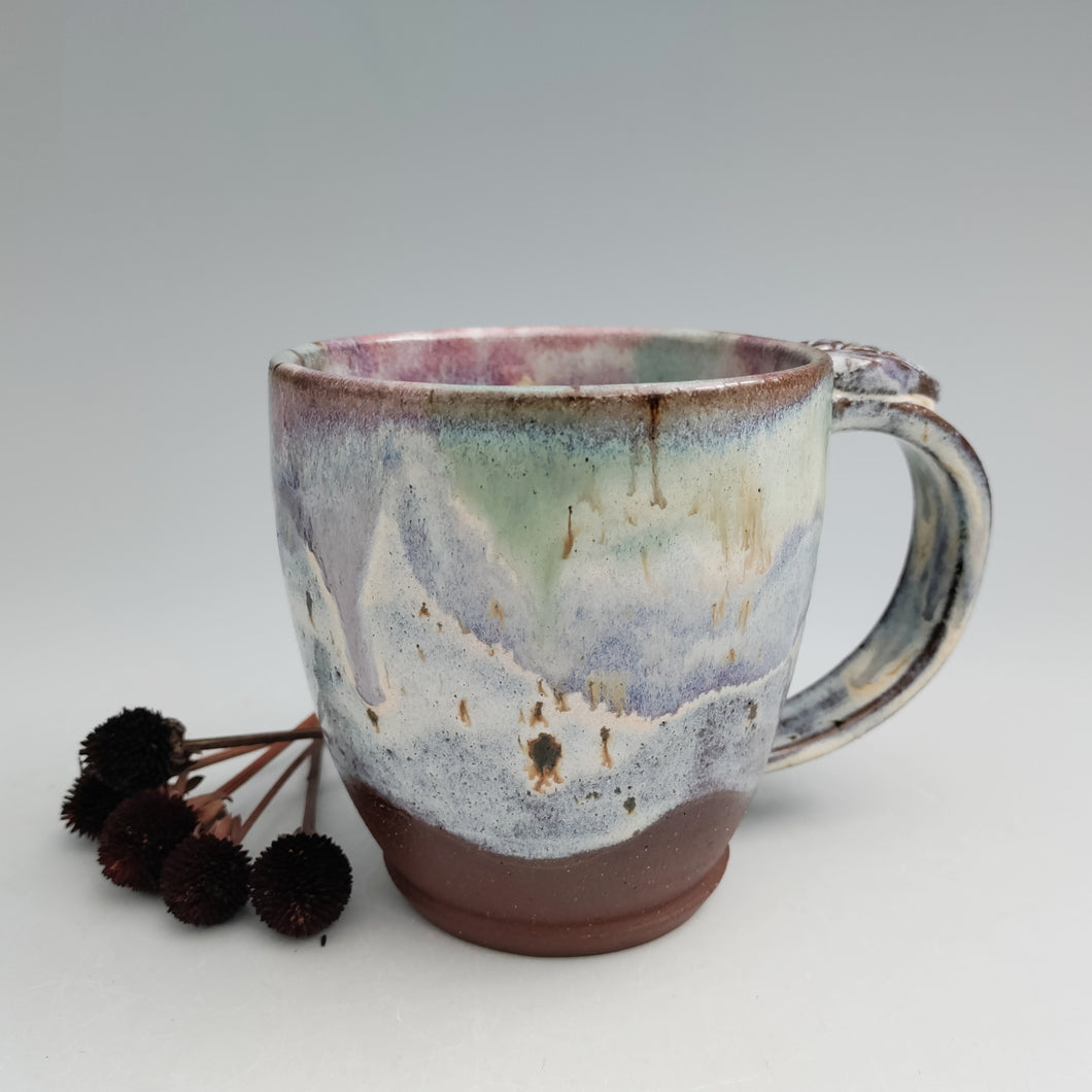 Creamy Mug- Pistachio, Periwinkle & Pink