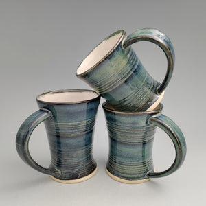 Blue-green mugs