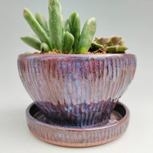 Load image into Gallery viewer, Little purple planter
