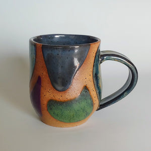 Color block mug -FAVE