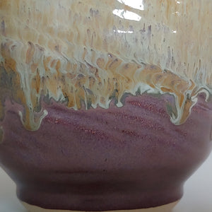 Mug -flowing purple