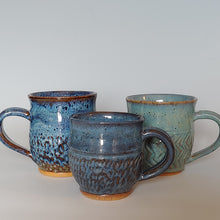 Load image into Gallery viewer, Groovy denim mug
