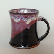 Load image into Gallery viewer, Large mug -Violet &amp; black
