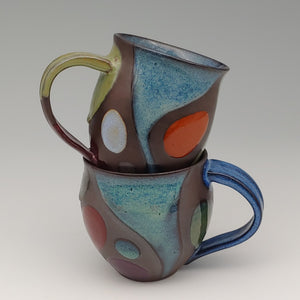 Color block mug