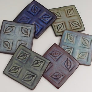 Leaf coasters