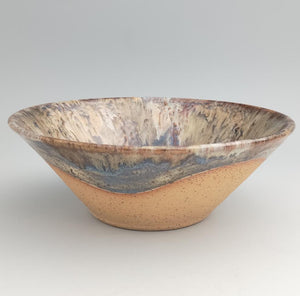 Earthy blue bowl