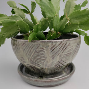Sage green planter
