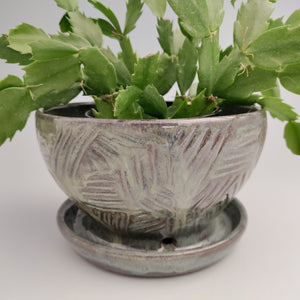 Sage green planter