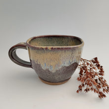 Load image into Gallery viewer, Earthy violet square mug
