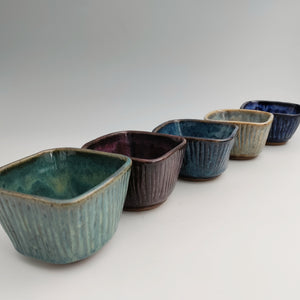 Set of 5 square cups