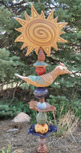 Load image into Gallery viewer, Garden tower -sun &amp; roadrunner
