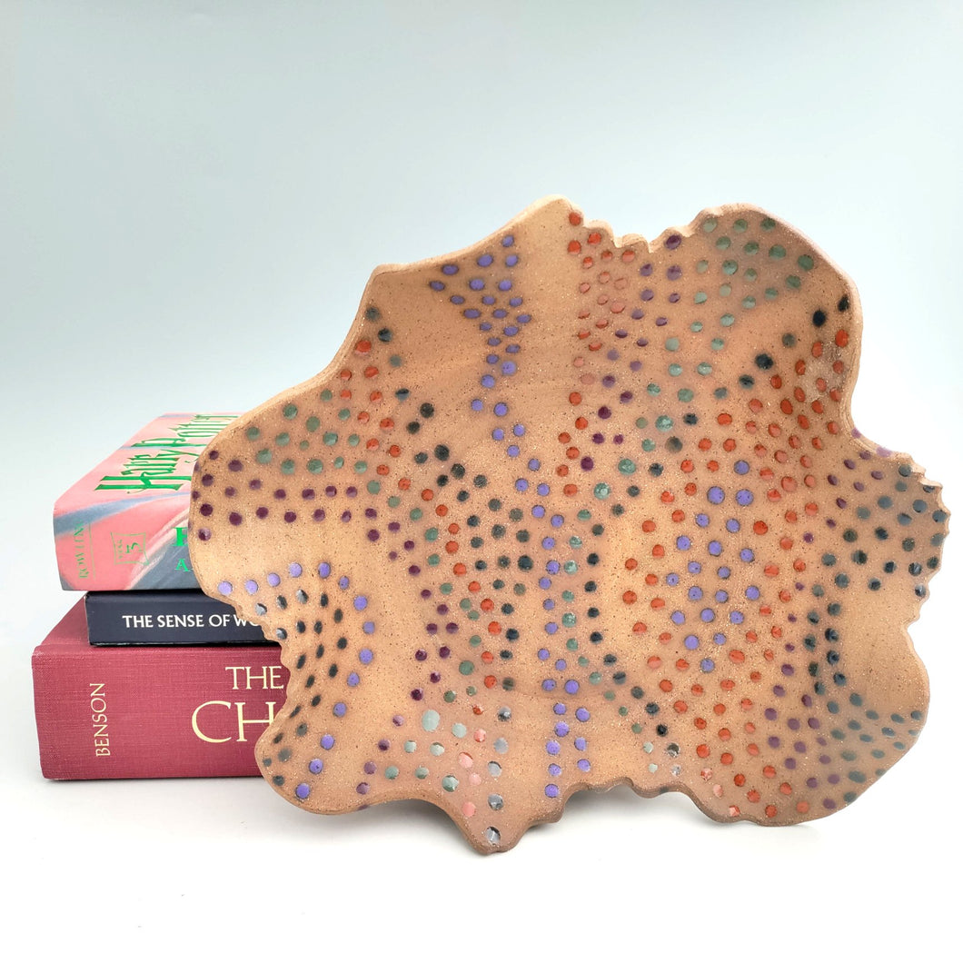 Decorative bowl w/ dots