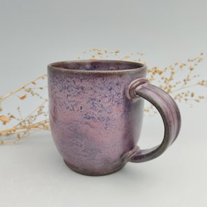 Purple rose mug