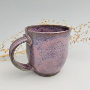 Purple rose mug