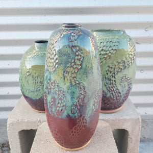 Vase -fun with color & carving