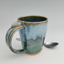 Load image into Gallery viewer, Blue &amp; green mug
