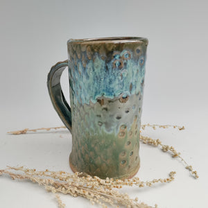 Industrial mermaid mug