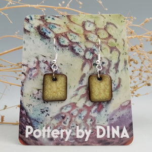 Sunny square earrings